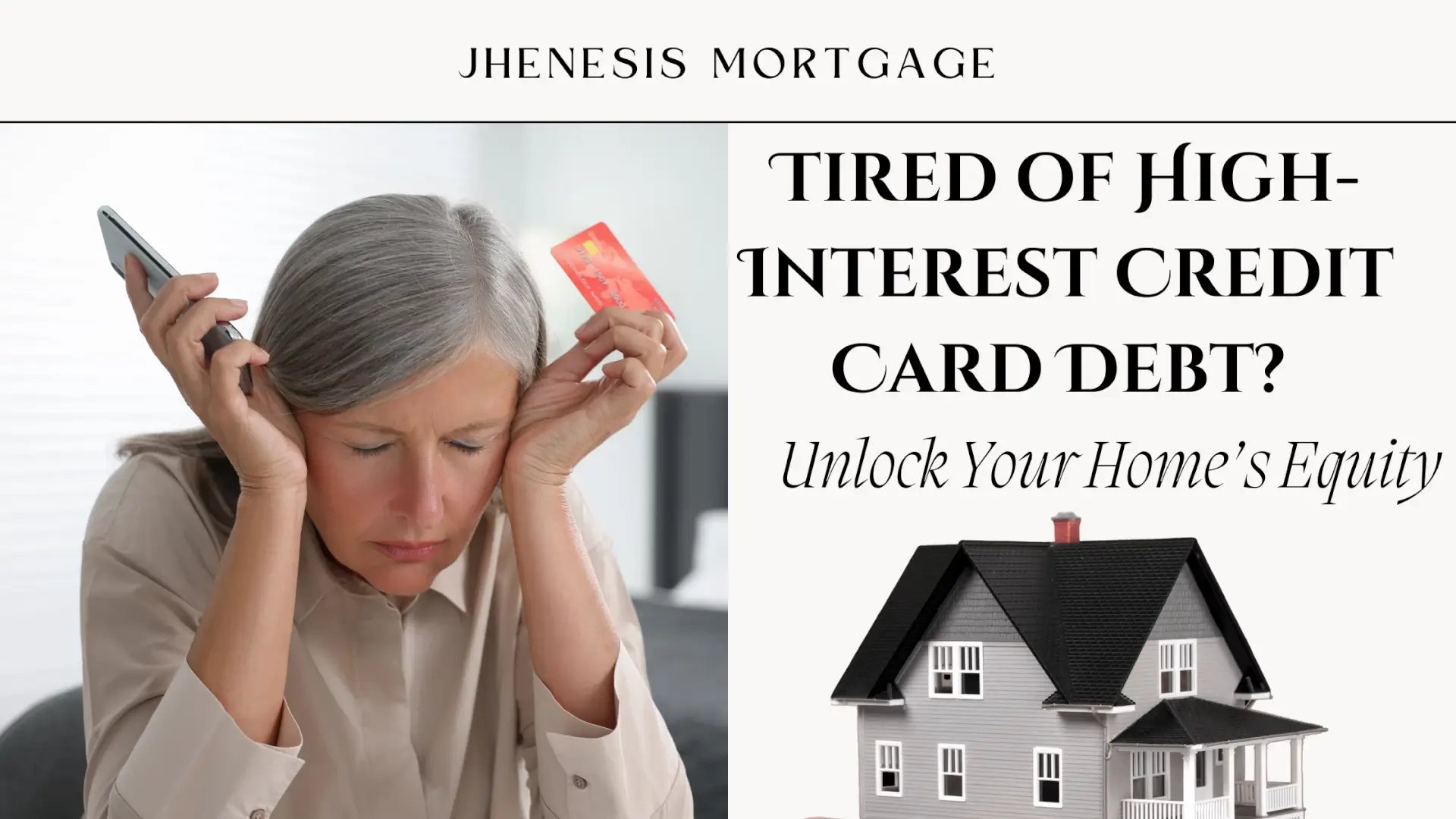 Stop Stressing Over Credit Card Debt: Tap Into Your Home’s Equity