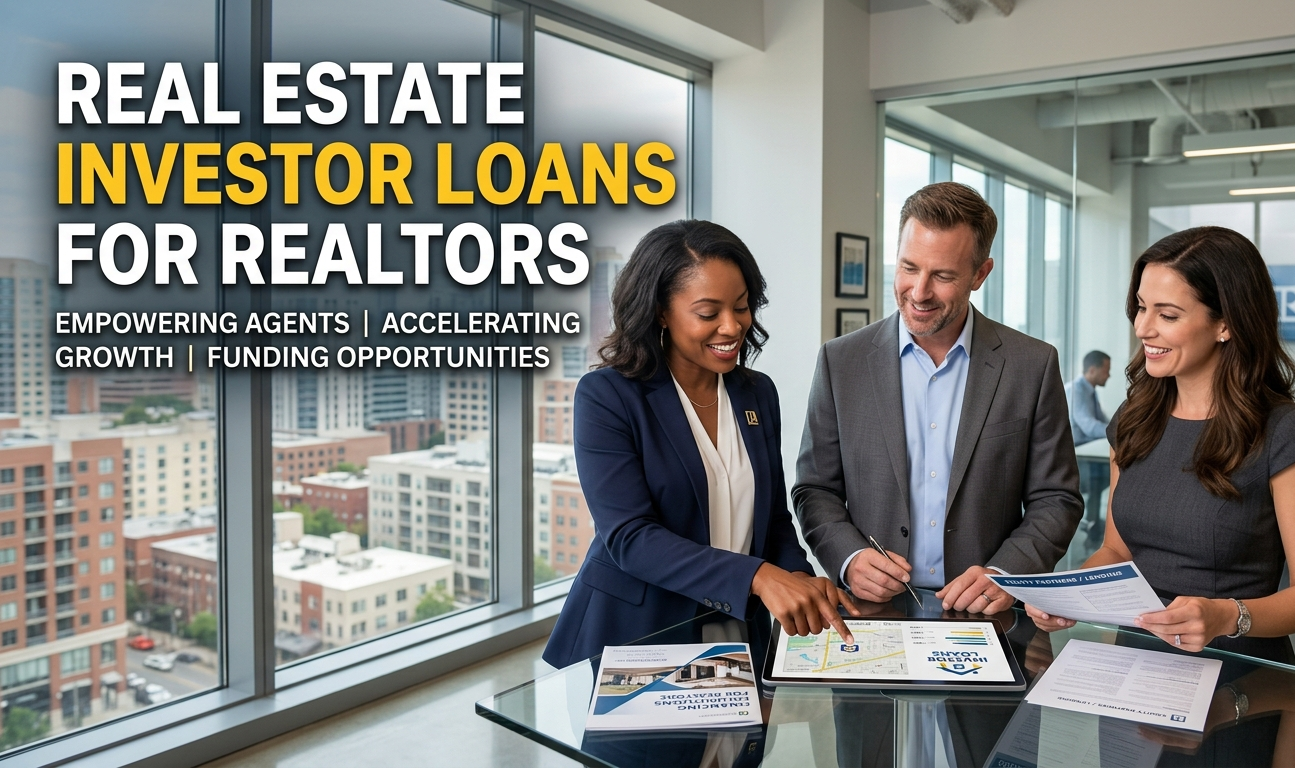 Real estate investor loans for Realtors — Jhenesis Mortgage