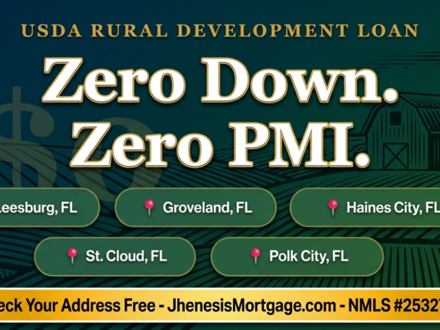 Zero Down in Florida? USDA Loans 2026 — And the Cities That Qualify Might Surprise You