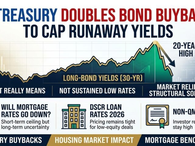 Treasury Doubled Its Bond Buybacks — What It Means for Your Mortgage Rate | Jhenesis Mortgage