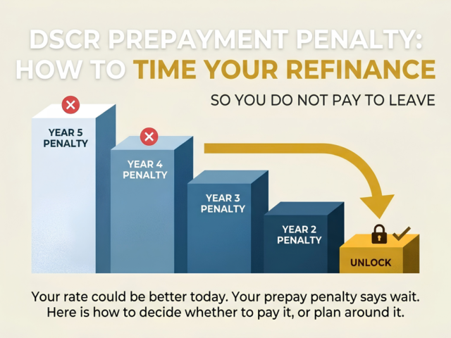 DSCR Prepayment Penalty: How to Time Your Refinance So You Do Not Pay to Leave