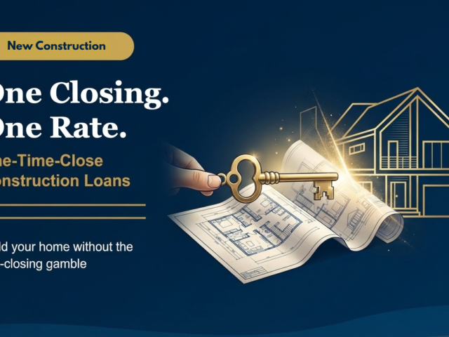 The One-Time-Close Construction Loan: Build Your Home Without Two Closings or Two Rates